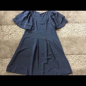 H&M navy blue dress